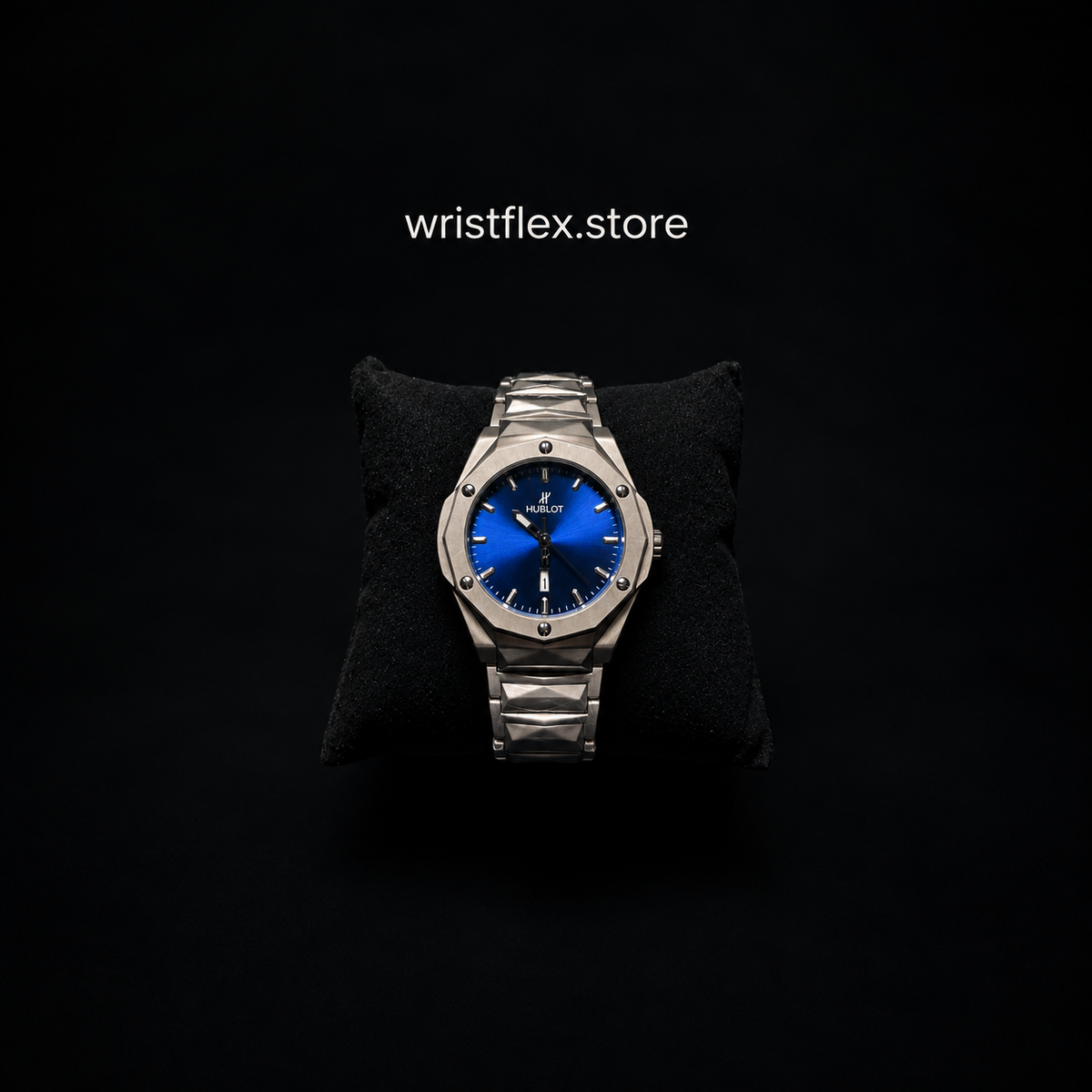 Hublot Blue Dial Luxury Watch