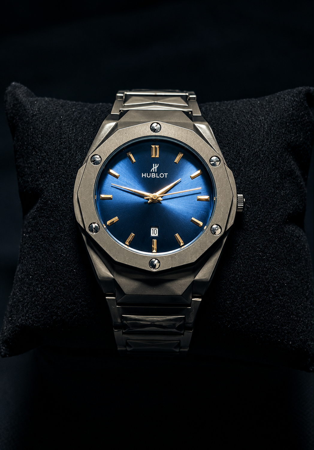 Hublot Blue Dial Luxury Watch
