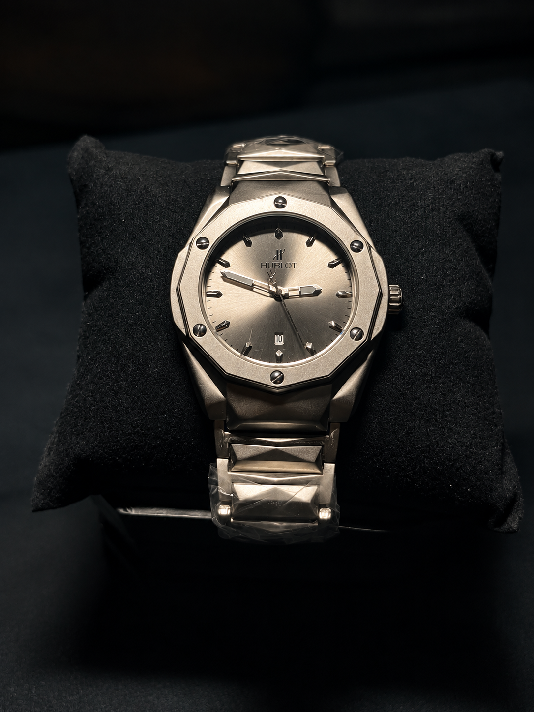 Hublot Titanium Octagonal Watch
